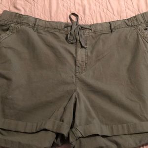 Ladies Plus Drawstring short 2X